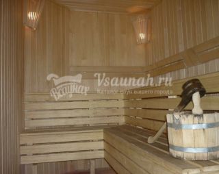 Сауна Сауна в гостинице Gold в Коврове