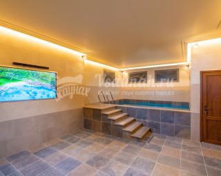 Сауна SPA-зона при отеле Акварели в Новороссийске