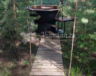 Сауна Банный комплекс В лесу Dreamhouse Village в Екатеринбурге