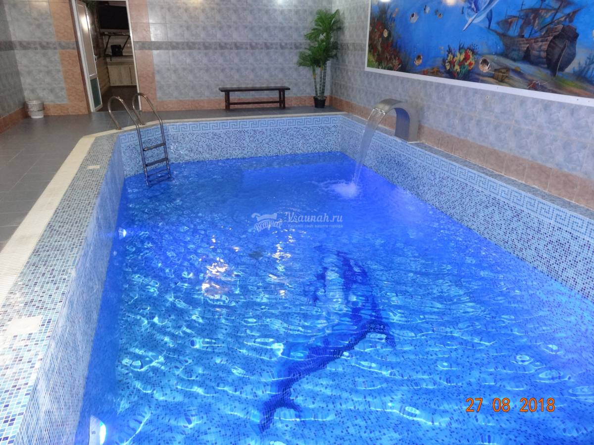 Сауна в оздоровительном комплексе Дельфин в Орле