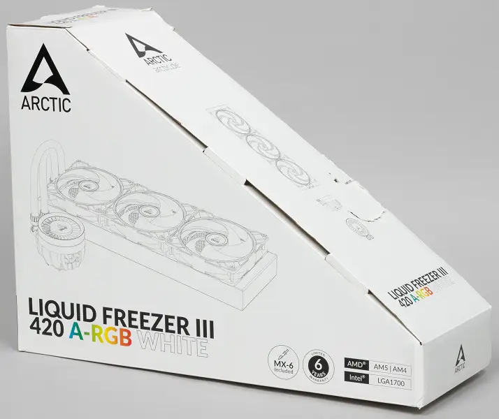 "Arctic Liquid Freezer III 420 A-RGB White: Революция в охлаждении ПК!"