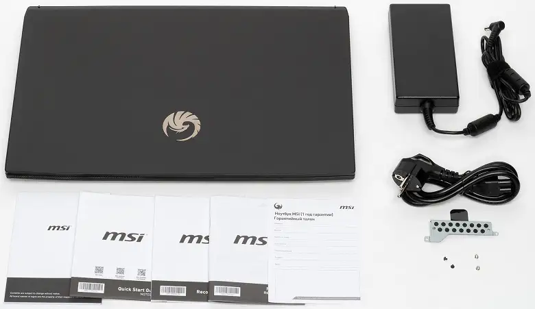 Комплектация MSI Bravo 17