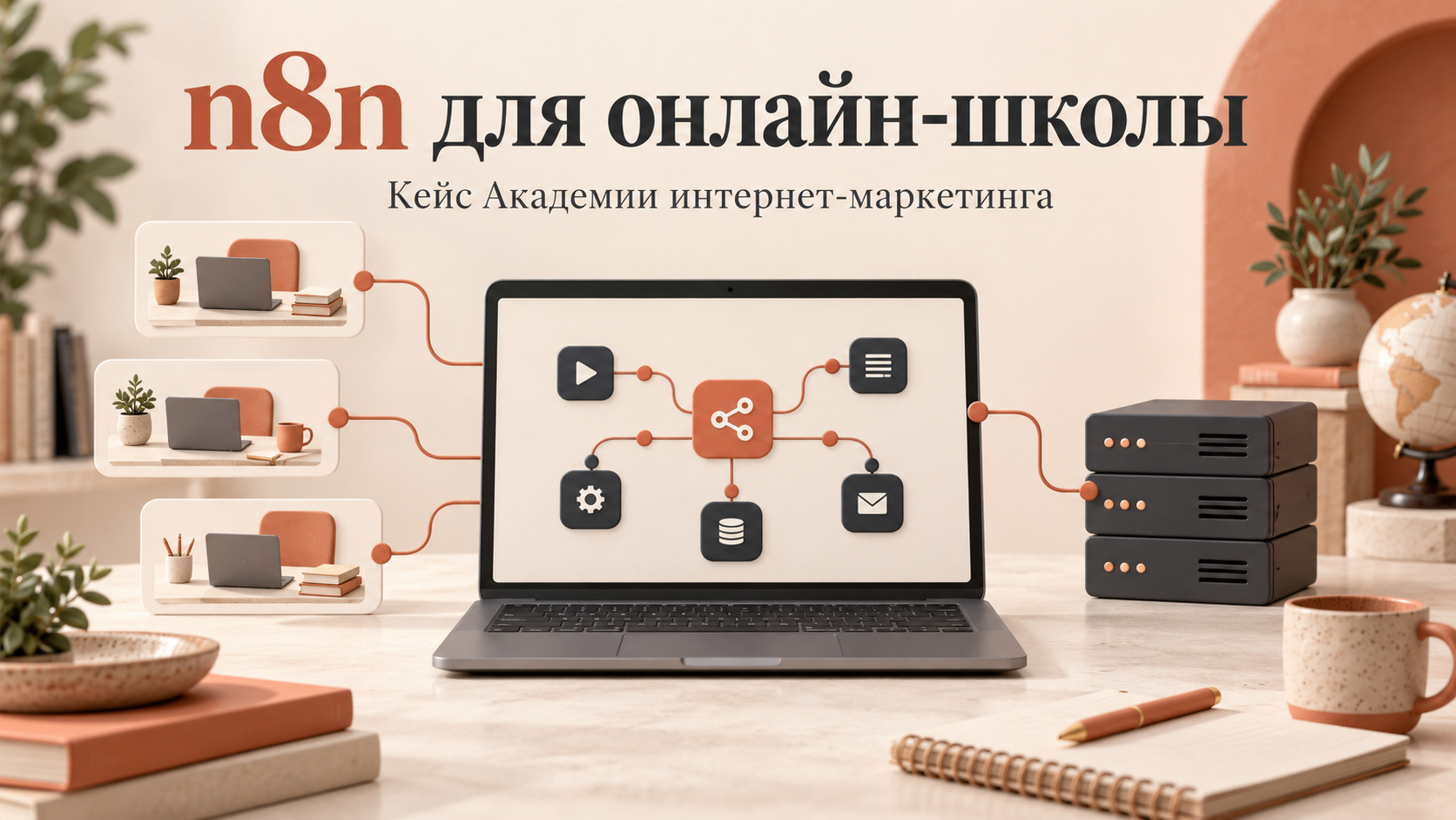 Как VseLLM помогает онлайн-школе вести курс по n8n: кейс Академии интернет-маркетинга