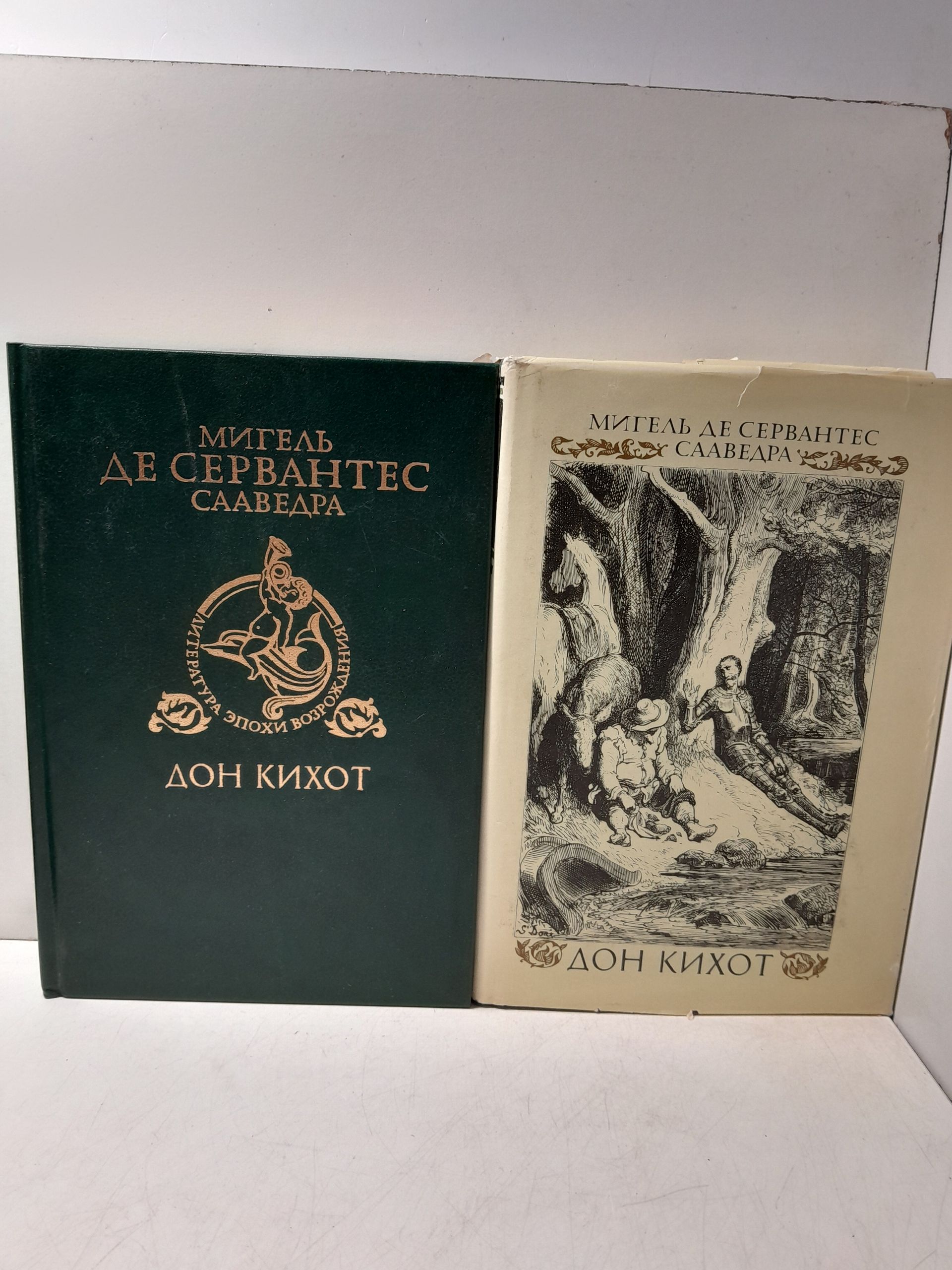 Хитроумный идальго Дон Кихот Ламанчский. В 2 частях (комплект из 2 книг) / де Сервантес Сааведра Мигель