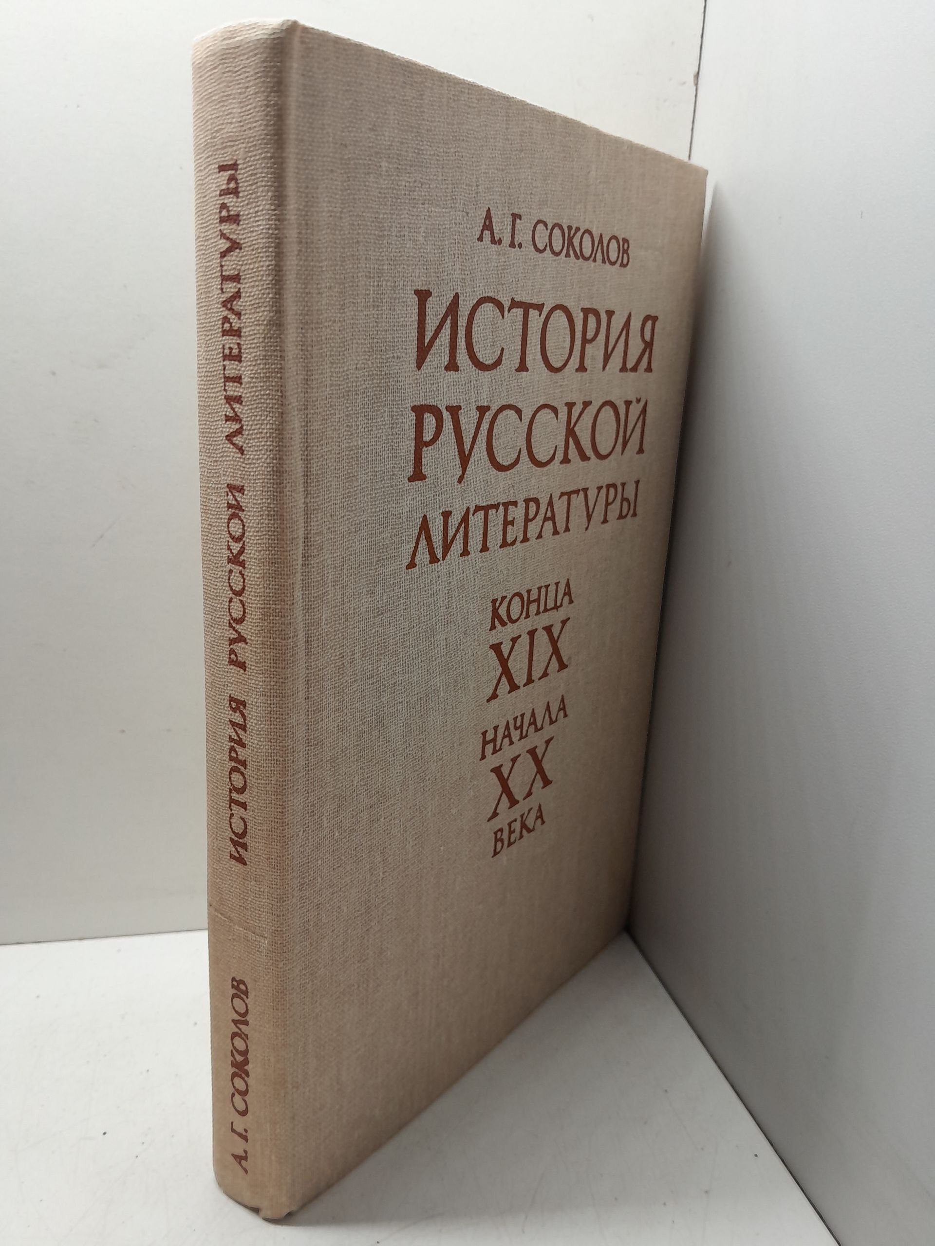 История русской литературы конца XIX-начала ХХ века / А.Г. Соколов — изображение 2