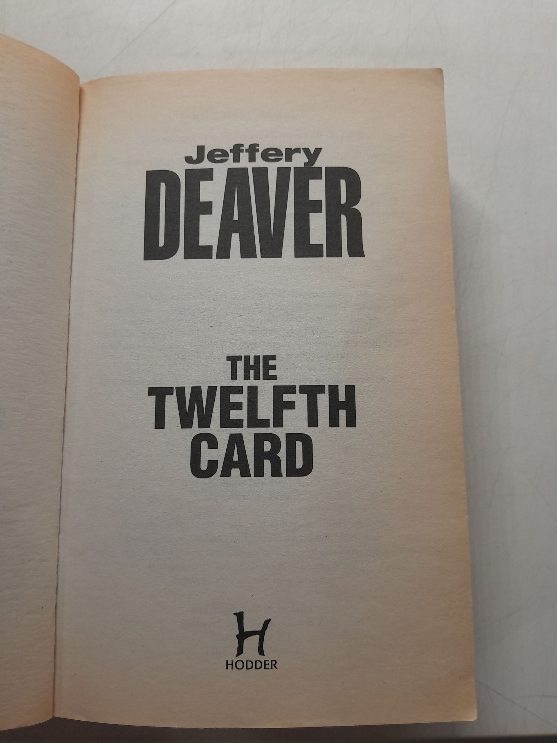 Джеффри Дивер. Двенадцатая карта / Jeffery DEAVER. THE TWELFTH CARD — изображение 3