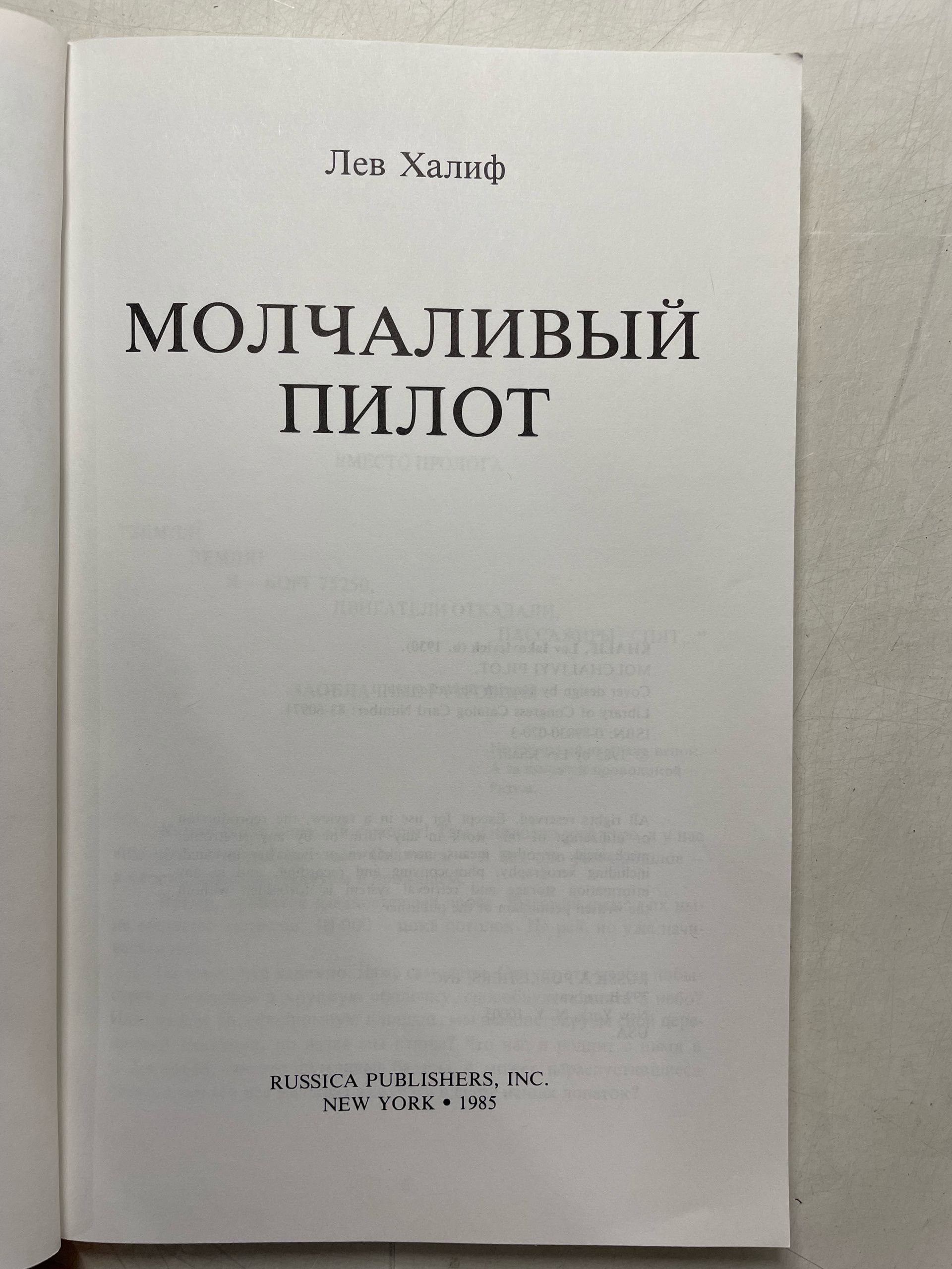 Молчаливый пилот Халиф Лев Яковлевич — изображение 3