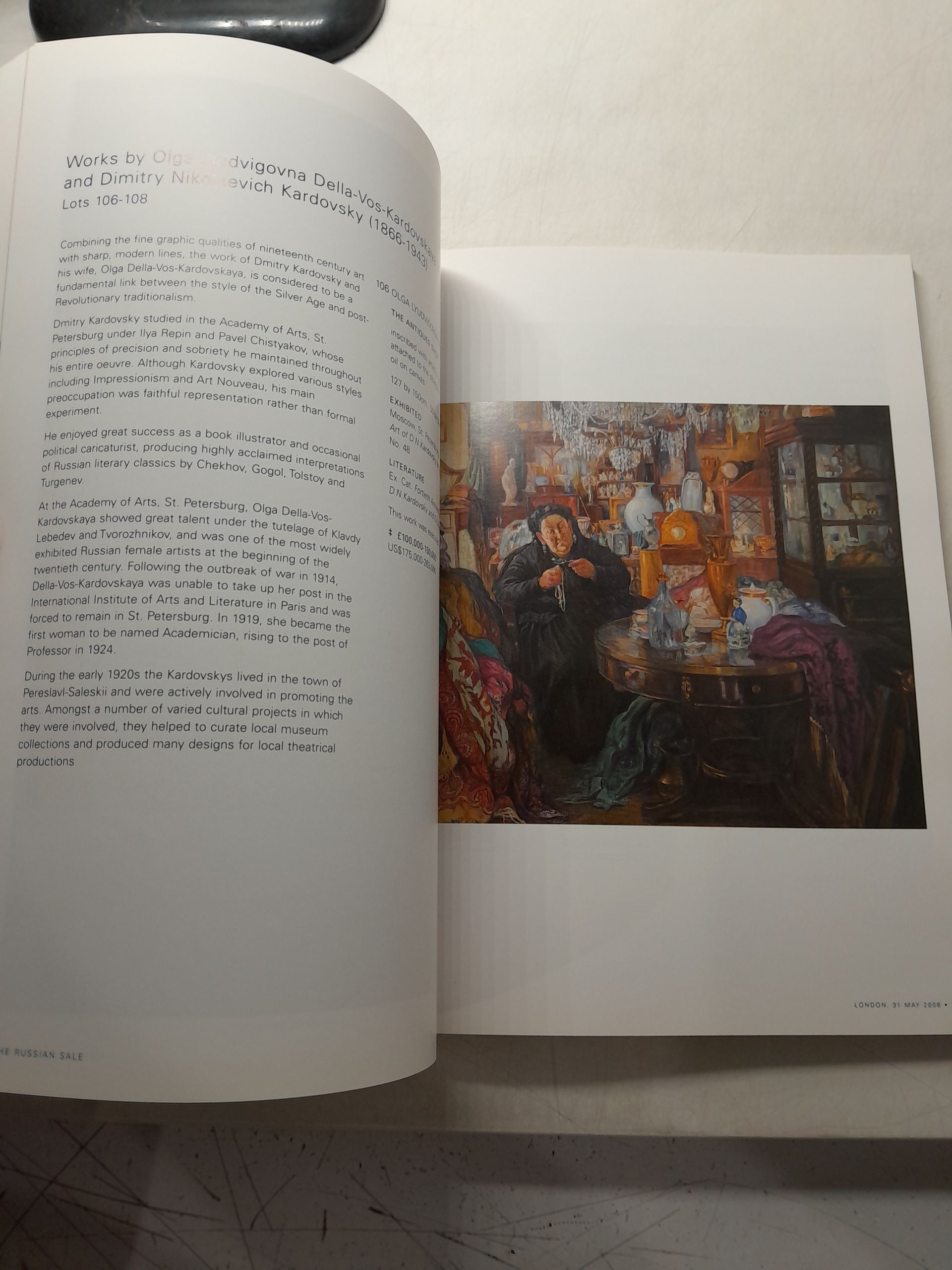 Sotheby's. Аукцион Русского Изобразительного искусство / The Russian sale pictures — изображение 5
