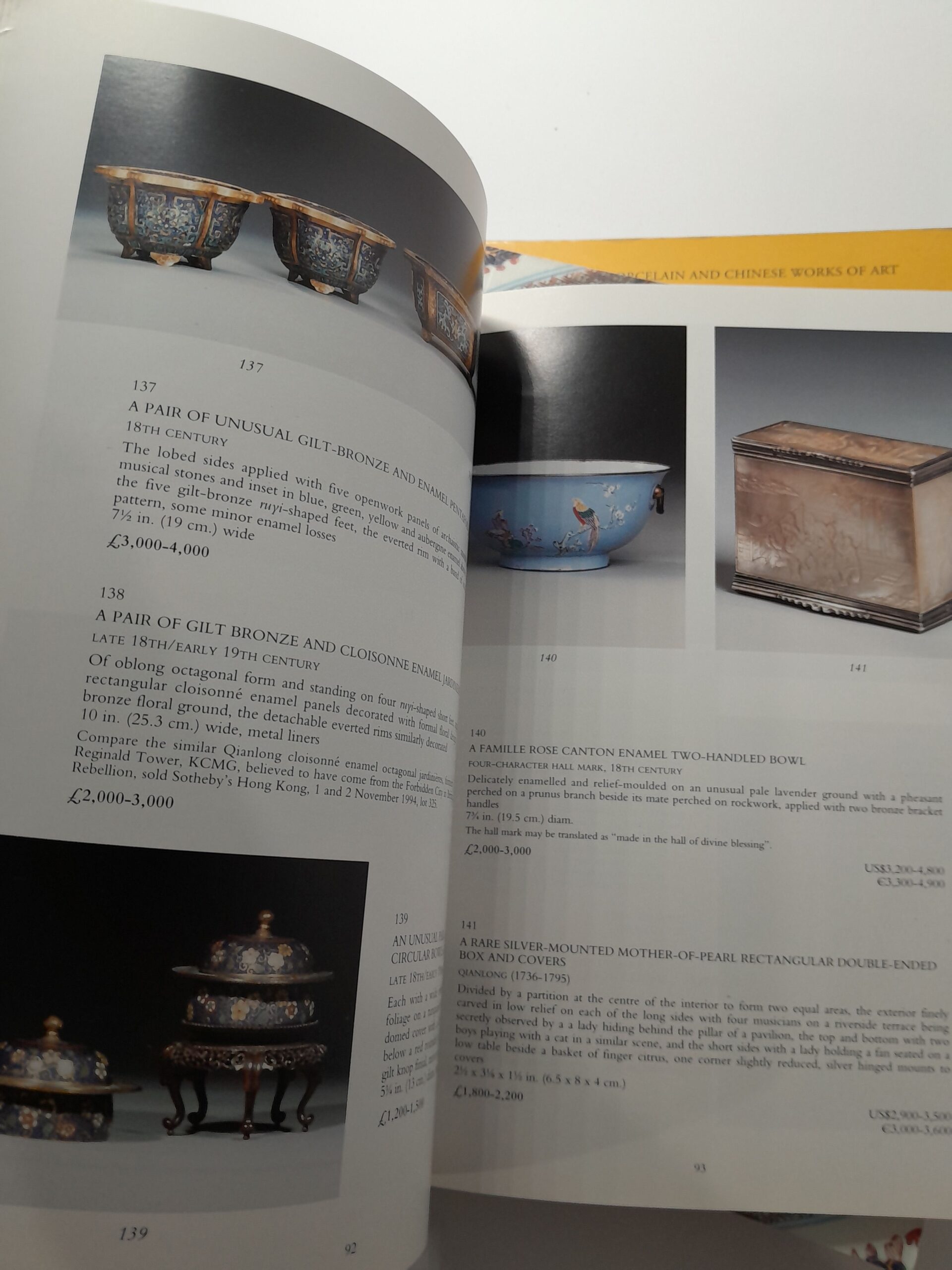 Сотбис и Кристис. Китайский фарфор и произведения искусства. / Sotheby's and Christie's. Chinese Export Porcelain and Works of Art — изображение 7