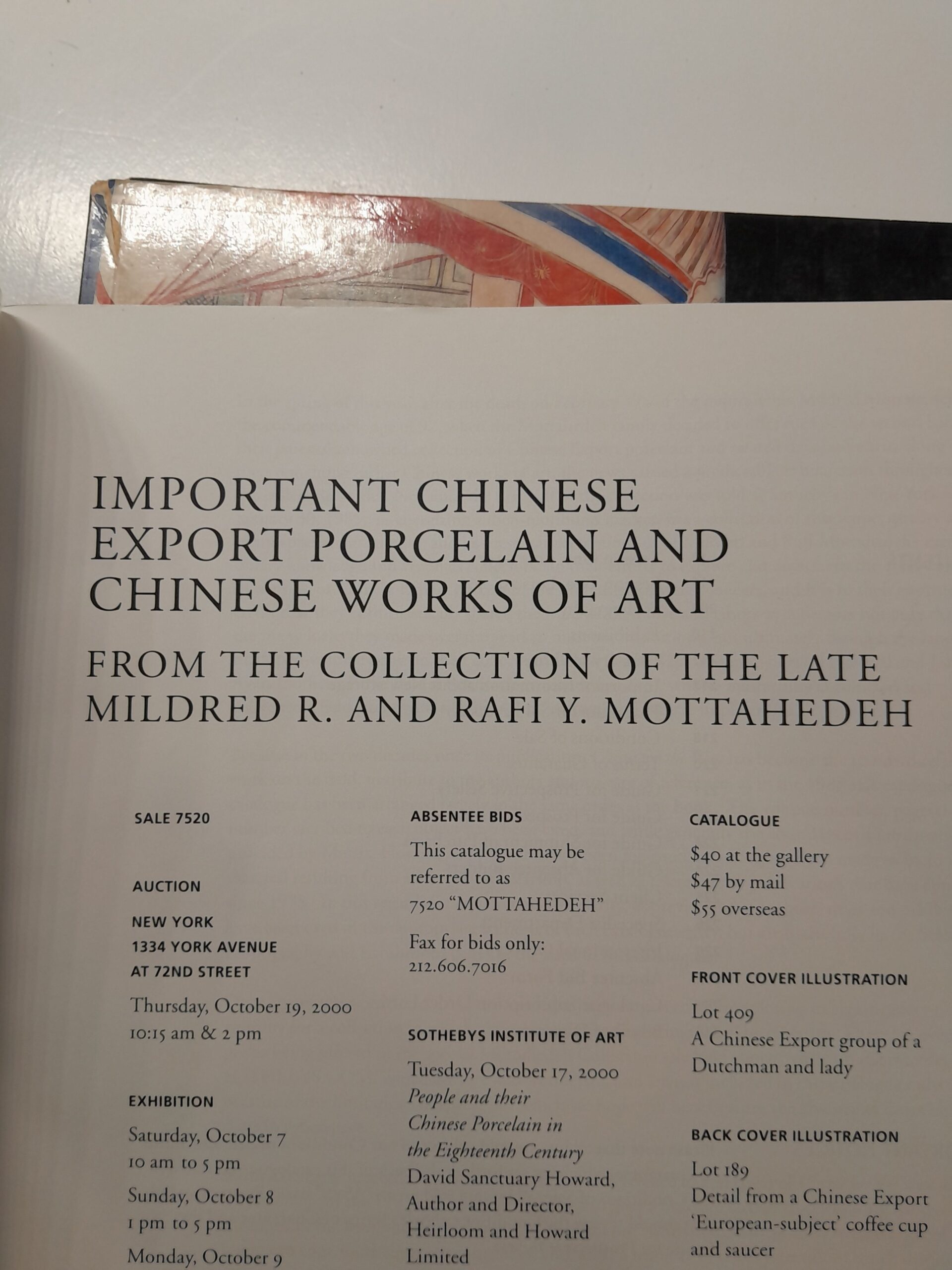Сотбис и Кристис. Китайский фарфор и произведения искусства. / Sotheby's and Christie's. Chinese Export Porcelain and Works of Art — изображение 9
