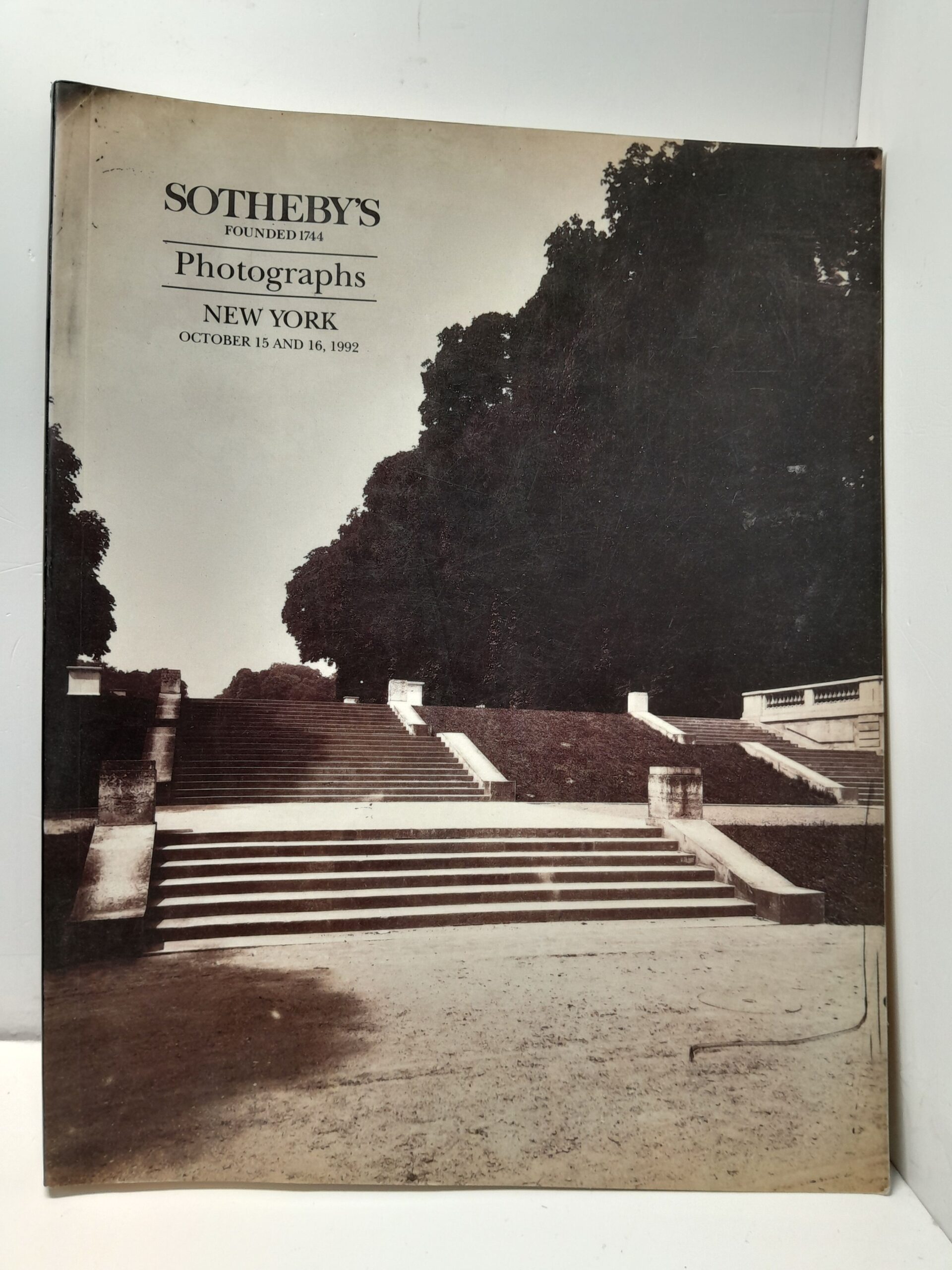 Фотографии. Сотбис / SOTHEBY'S FOUNDED 1744 Photographs NEW YORK OCTOBER 15 AND 16, 1992
