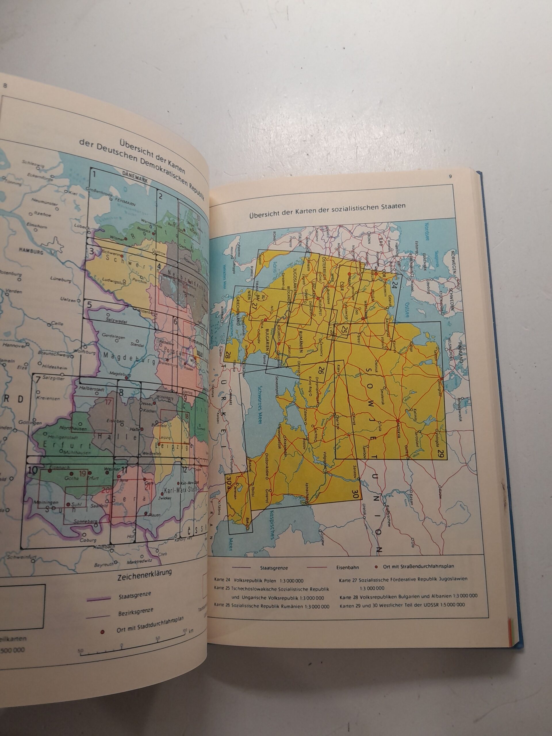 Reiseatlas der Атлас путешествий Германской Демократической Республики / Deutschen Demokratischen Republik — изображение 5
