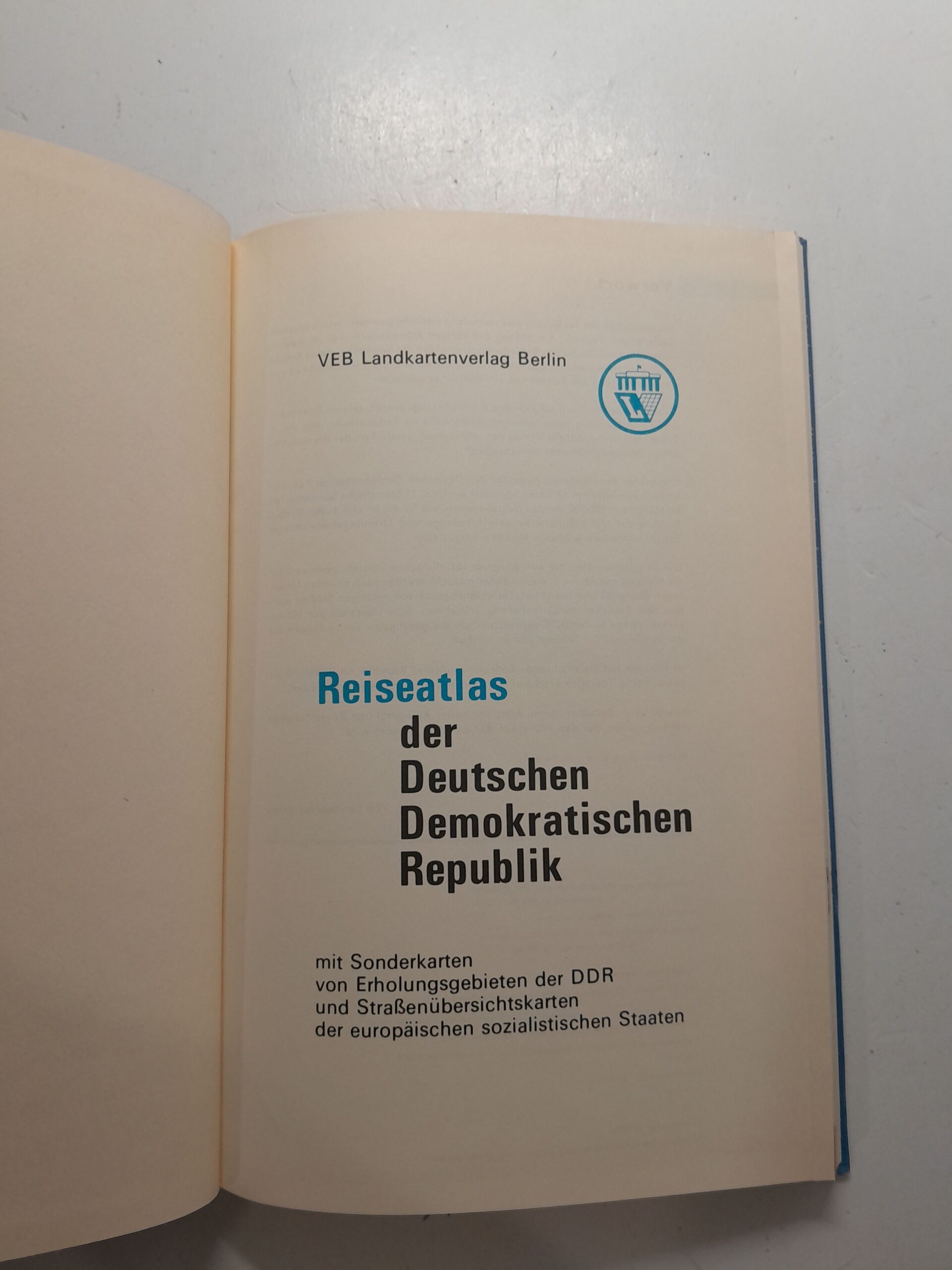Reiseatlas der Атлас путешествий Германской Демократической Республики / Deutschen Demokratischen Republik — изображение 3
