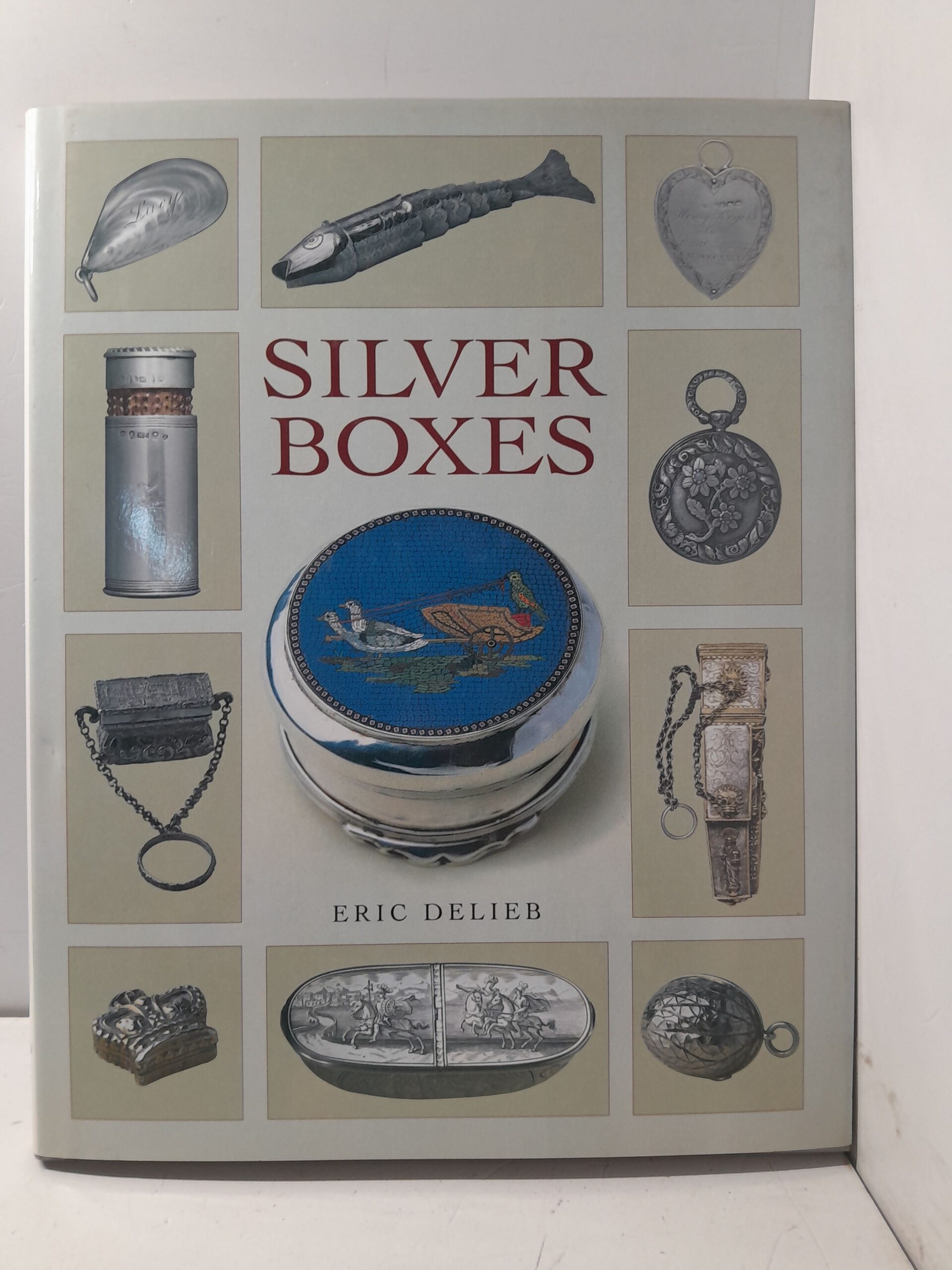 Серебряные шкатулки ЭРИК ДЕЛИБ / SILVER BOXES ERIC DELIEB