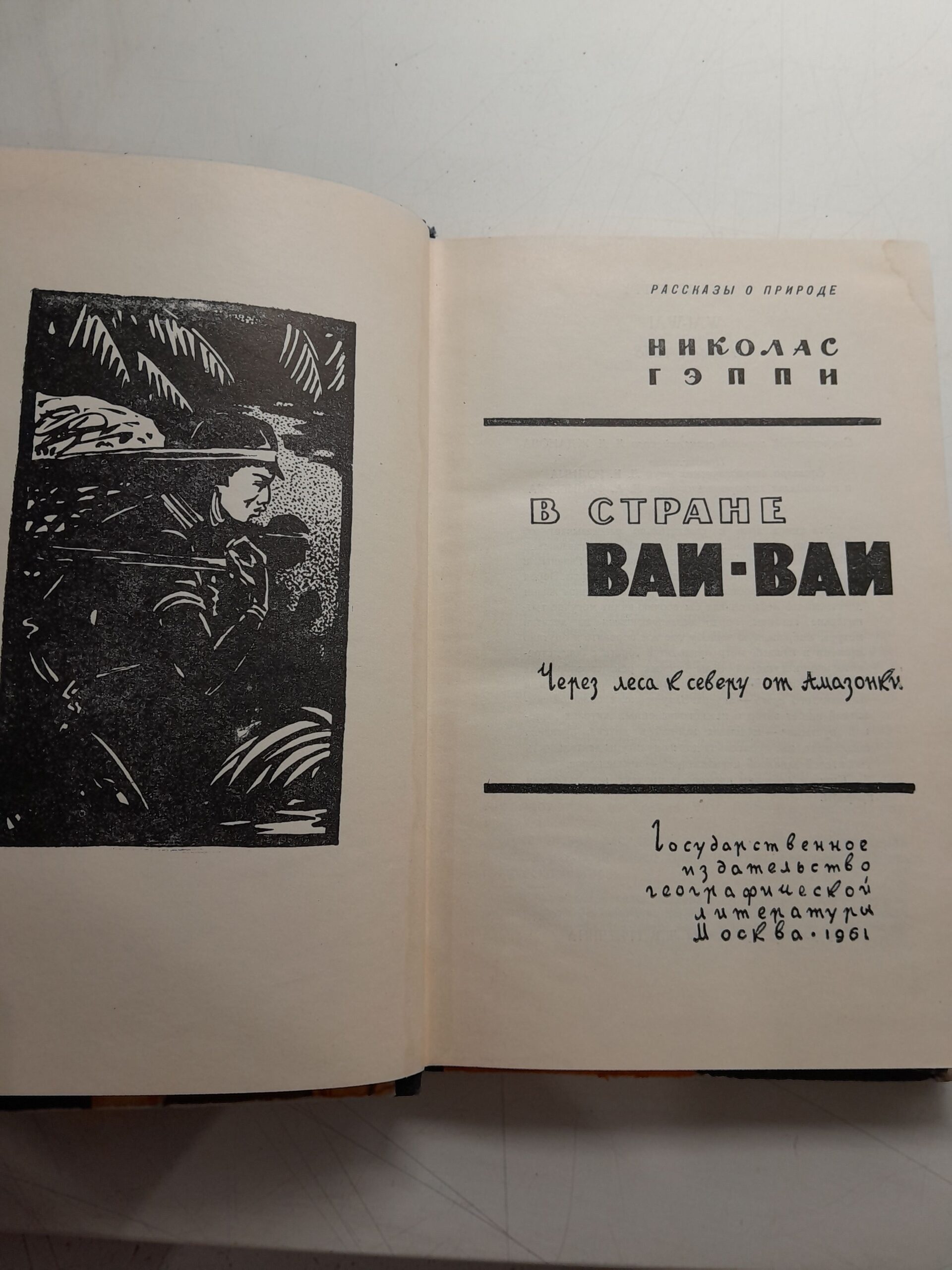 Николас Гэппи / В стране Ваи-Ваи. Через леса к северу от Амазонки — изображение 3