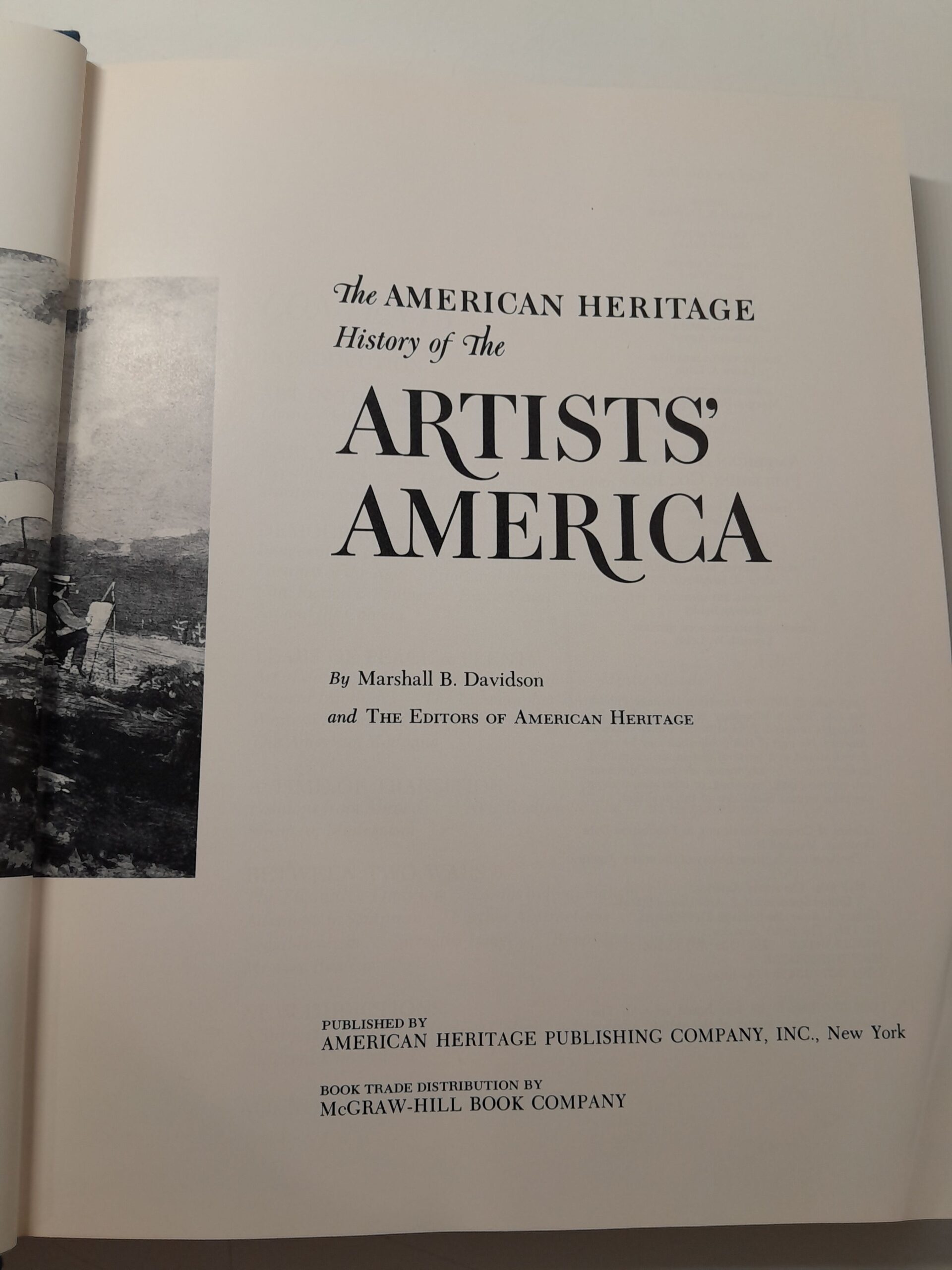 История американского искусства Американское наследие Маршалл Б. Дэвидсон / The AMERICAN HERITAGE History of The ARTISTS AMERICA Marshall B. Davidson — изображение 3