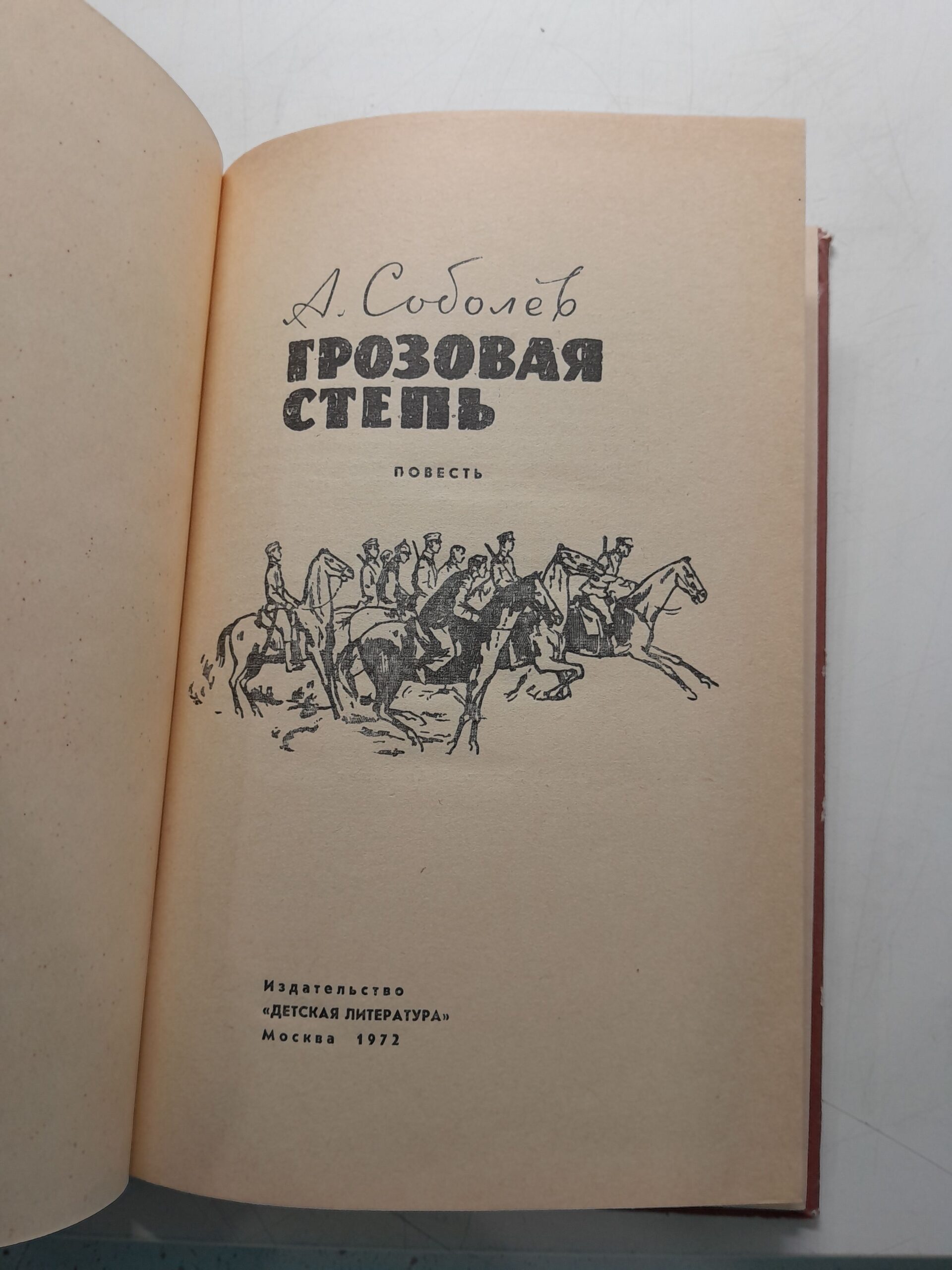 Грозовая степь / А. Соболев — изображение 3