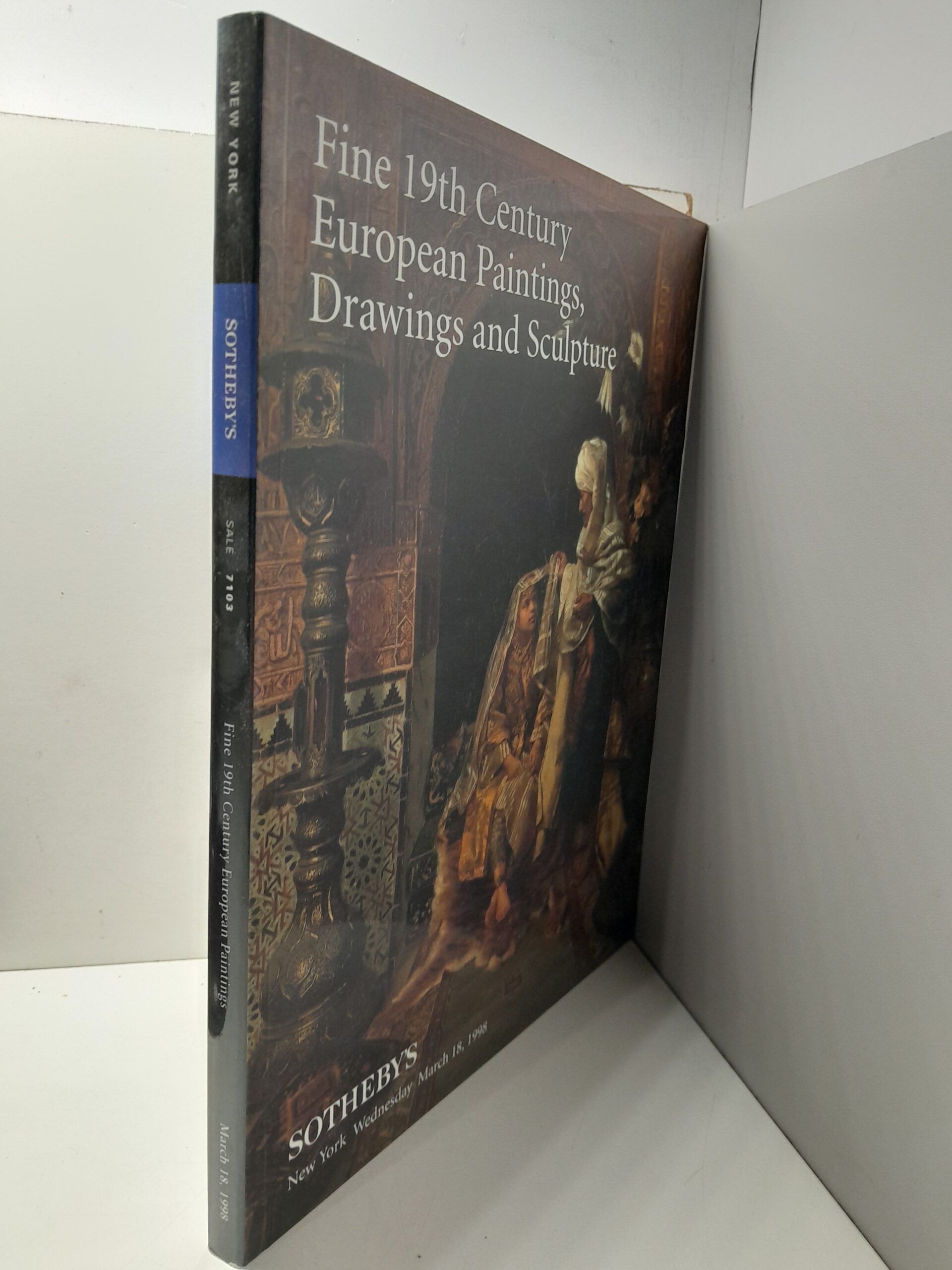 Изящная европейская живопись, графика и скульптура XIX века SOTHEBY'S / Fine 19th Century European Paintings, Drawings and Sculpture SOTHEBY'S — изображение 2