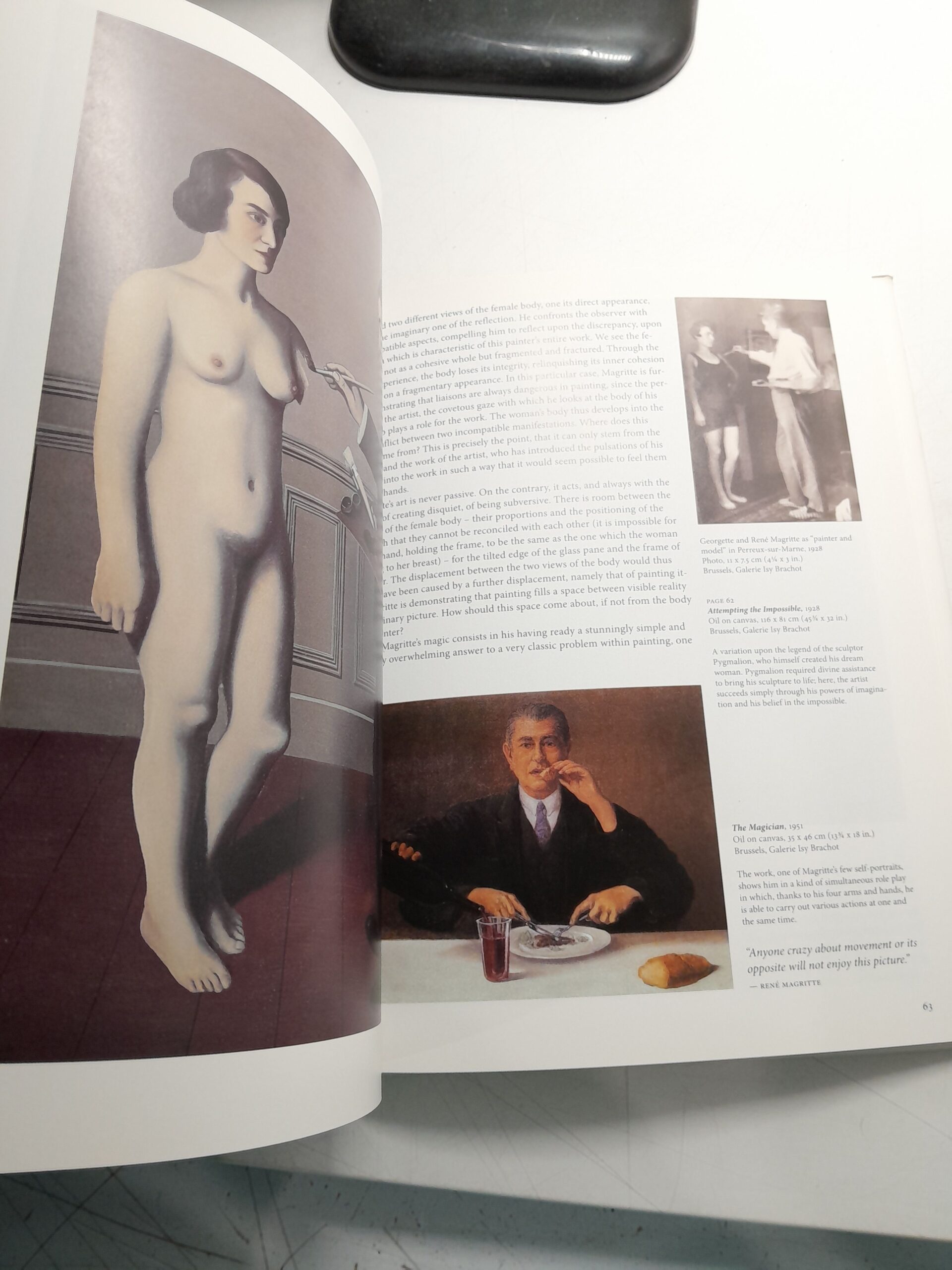 Марсель Паке Рене Магритт 1898-1967 Мысль, ставшая видимой / Marcel Paquet Ren Magritte 1898-1967 Thought Rendered Visible — изображение 4