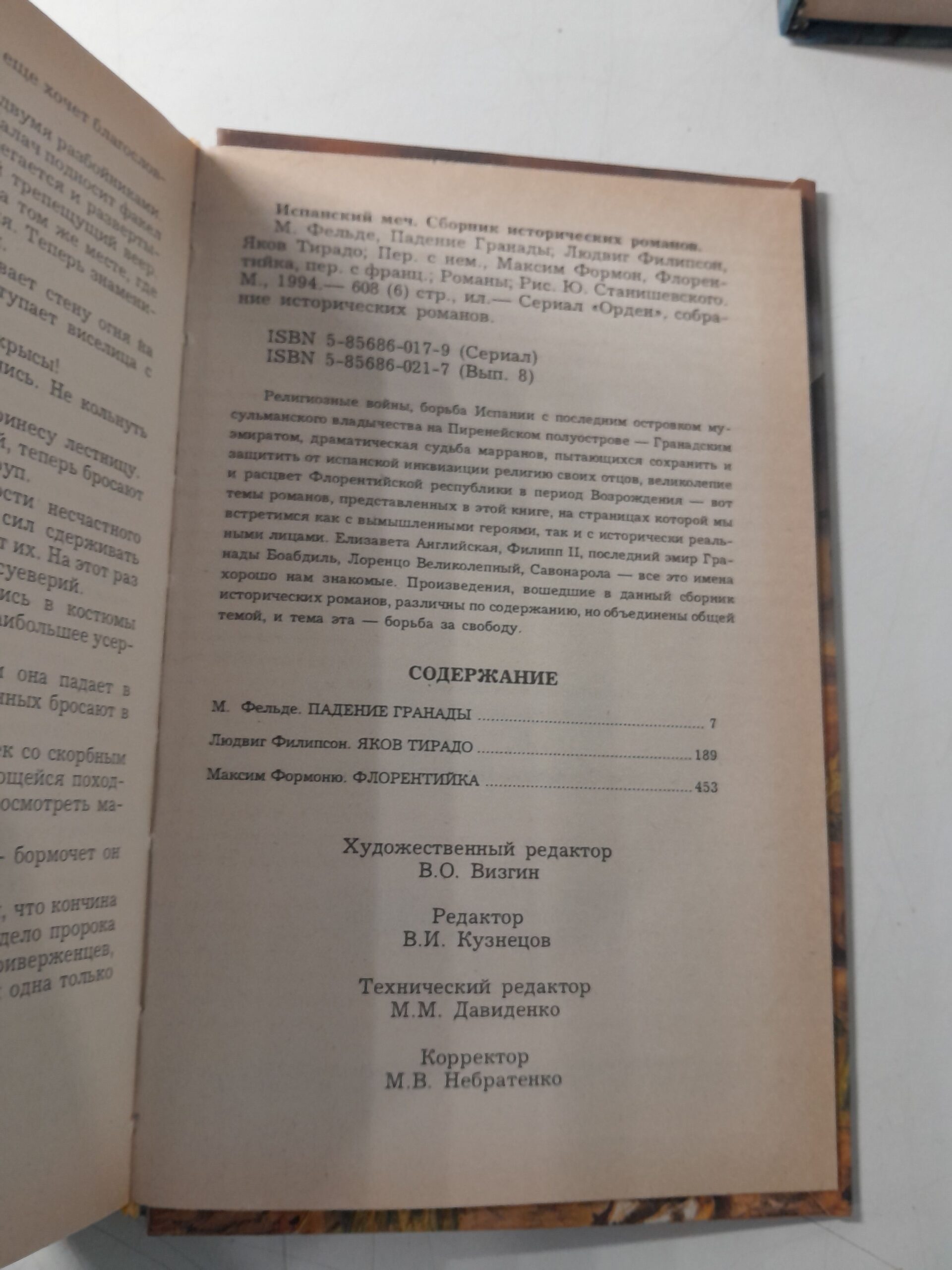 Серия ОРДЕН. Собрание исторических романов в 9 книгах / Цитадели Рейна. Ядерный Борджиа. Испанский меч. Паладин. Ричард I и другие — изображение 7