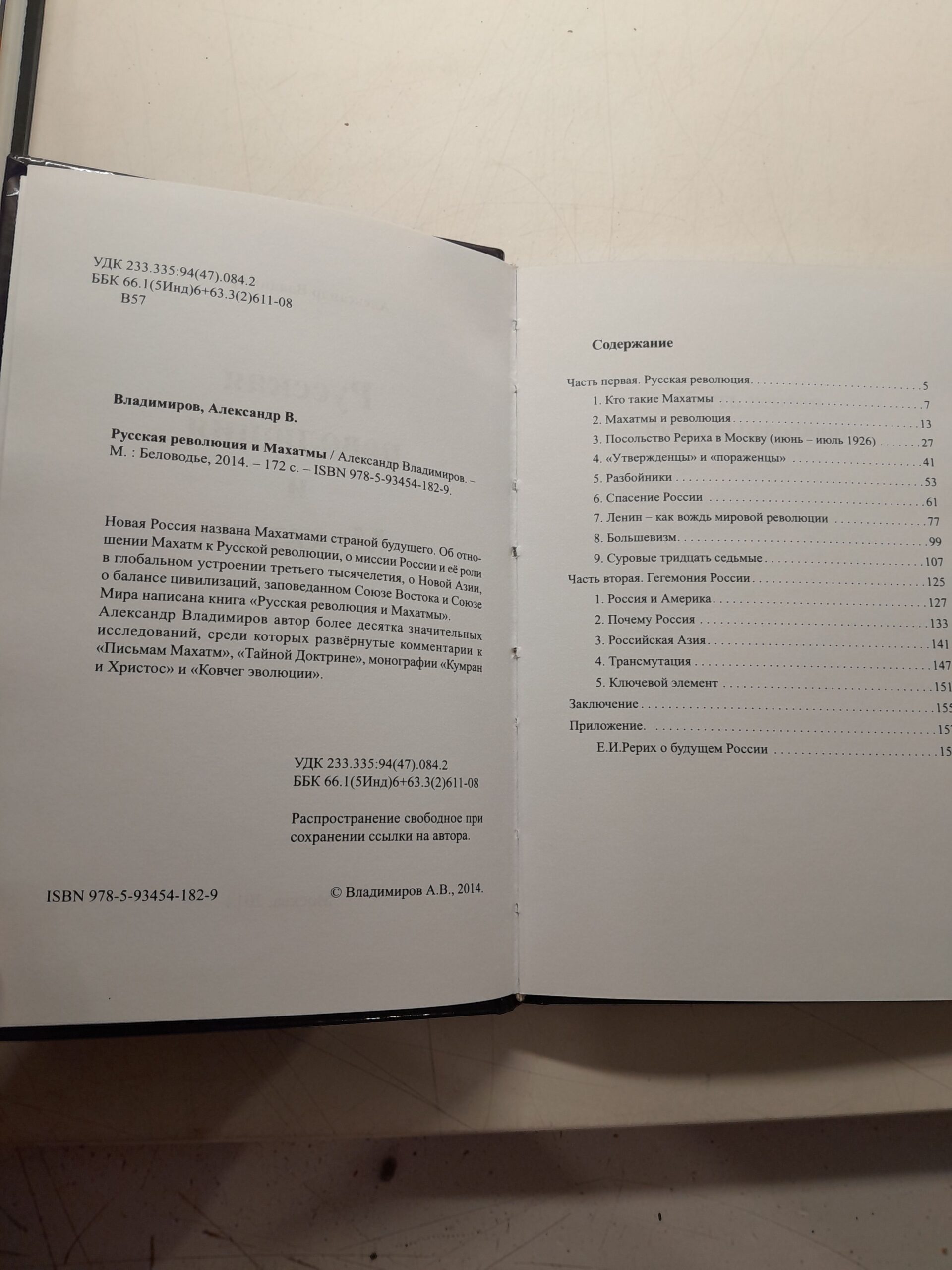 Русская революция и Махатмы / Владимиров Александр — изображение 3