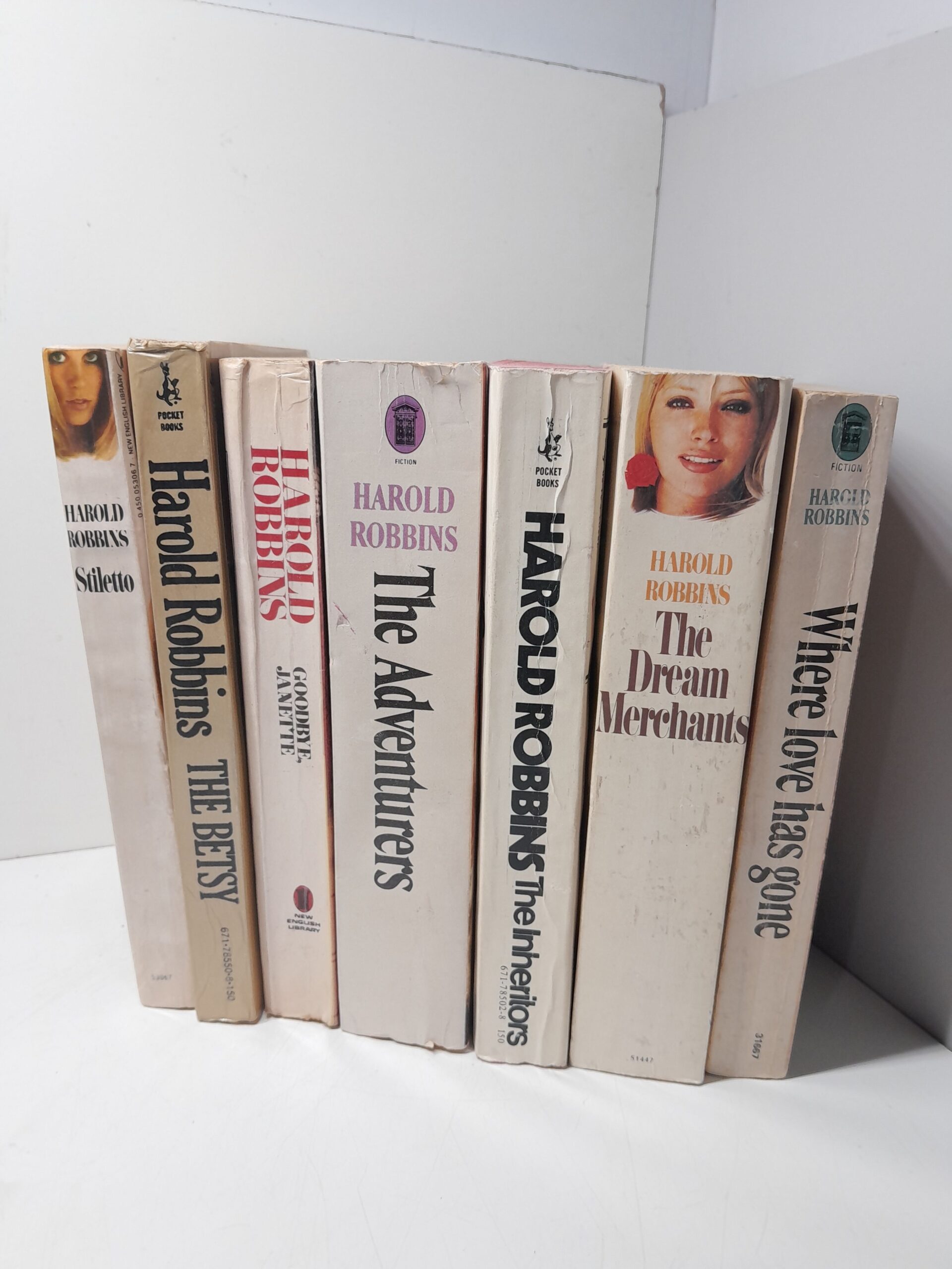 Гарольд Роббинс ( Harold Robbins ) / Собрание сочинений на английском языке в 7 книгах