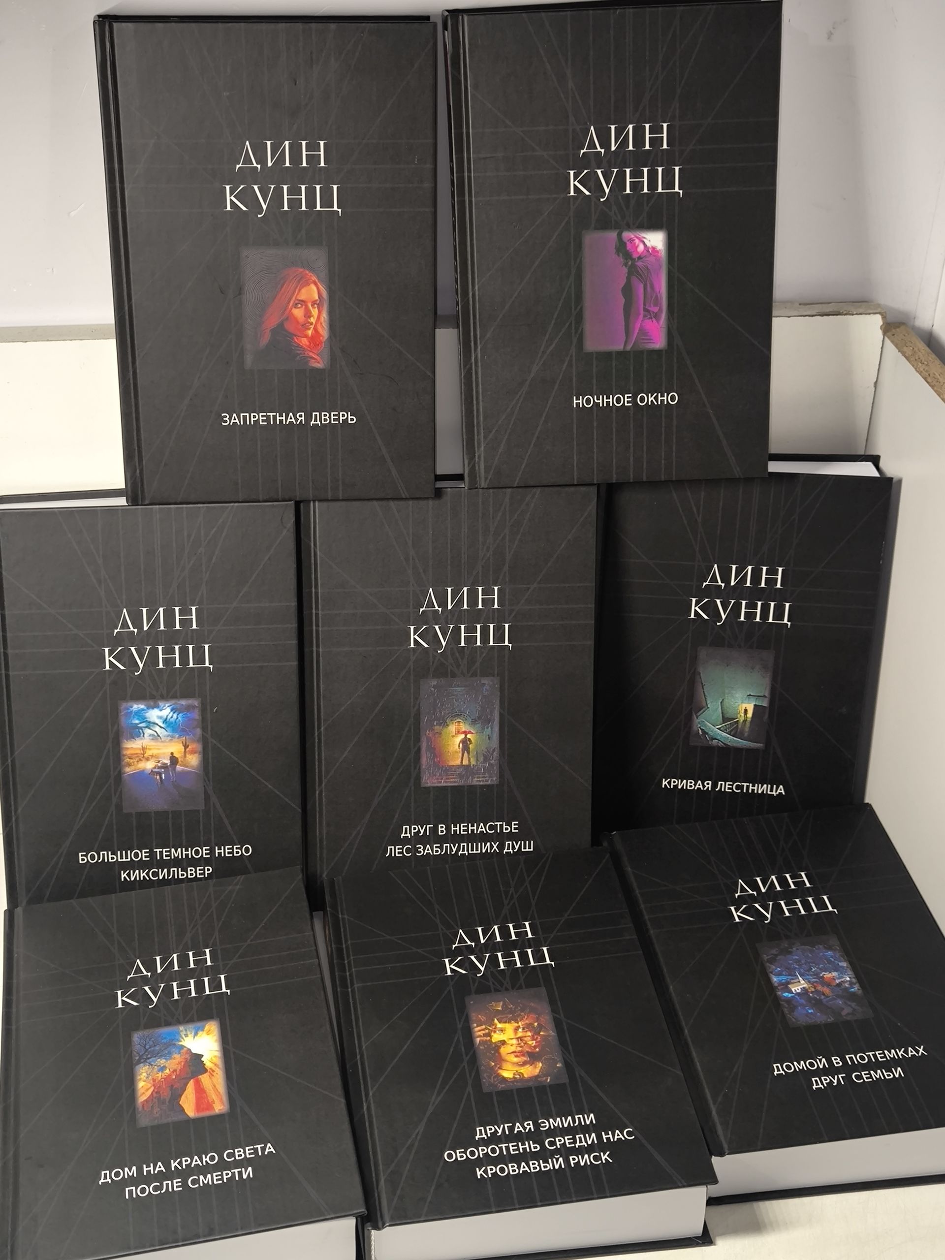 Комплект из 8 книг: Кривая лестница. Запретная дверь. Ночное окно. Другая Эмили. Оборотень среди нас. Кровавый риск. Большое тёмное небо. Киксильвер Друг в ненастье. Лес заблудших душ. Дом на краю света — изображение 2
