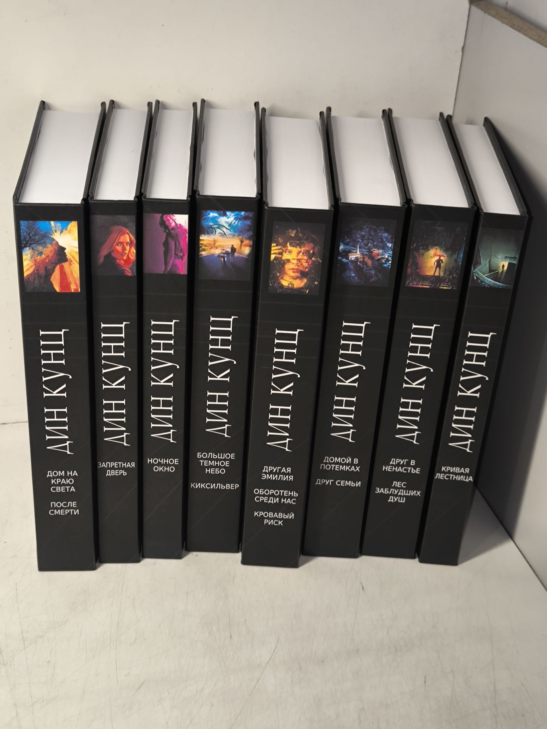 Комплект из 8 книг: Кривая лестница. Запретная дверь. Ночное окно. Другая Эмили. Оборотень среди нас. Кровавый риск. Большое тёмное небо. Киксильвер Друг в ненастье. Лес заблудших душ. Дом на краю света — изображение 3