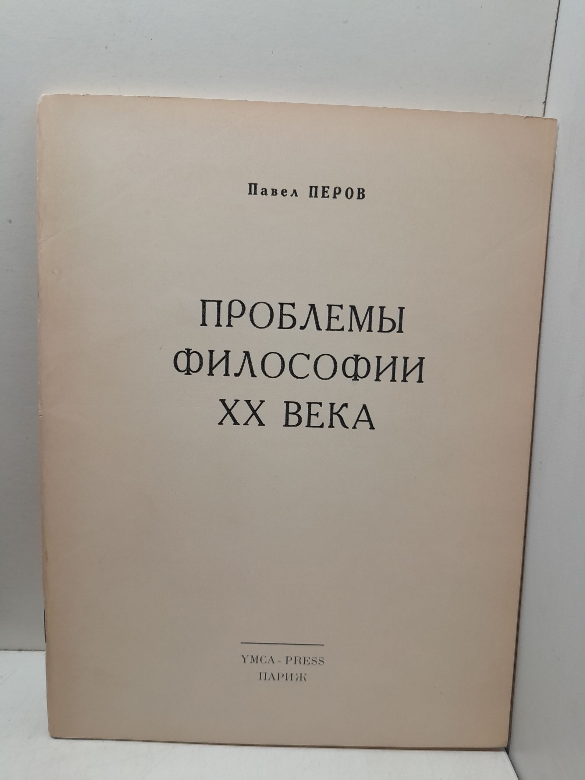 Проблемы философии ХХ века / П. Перов
