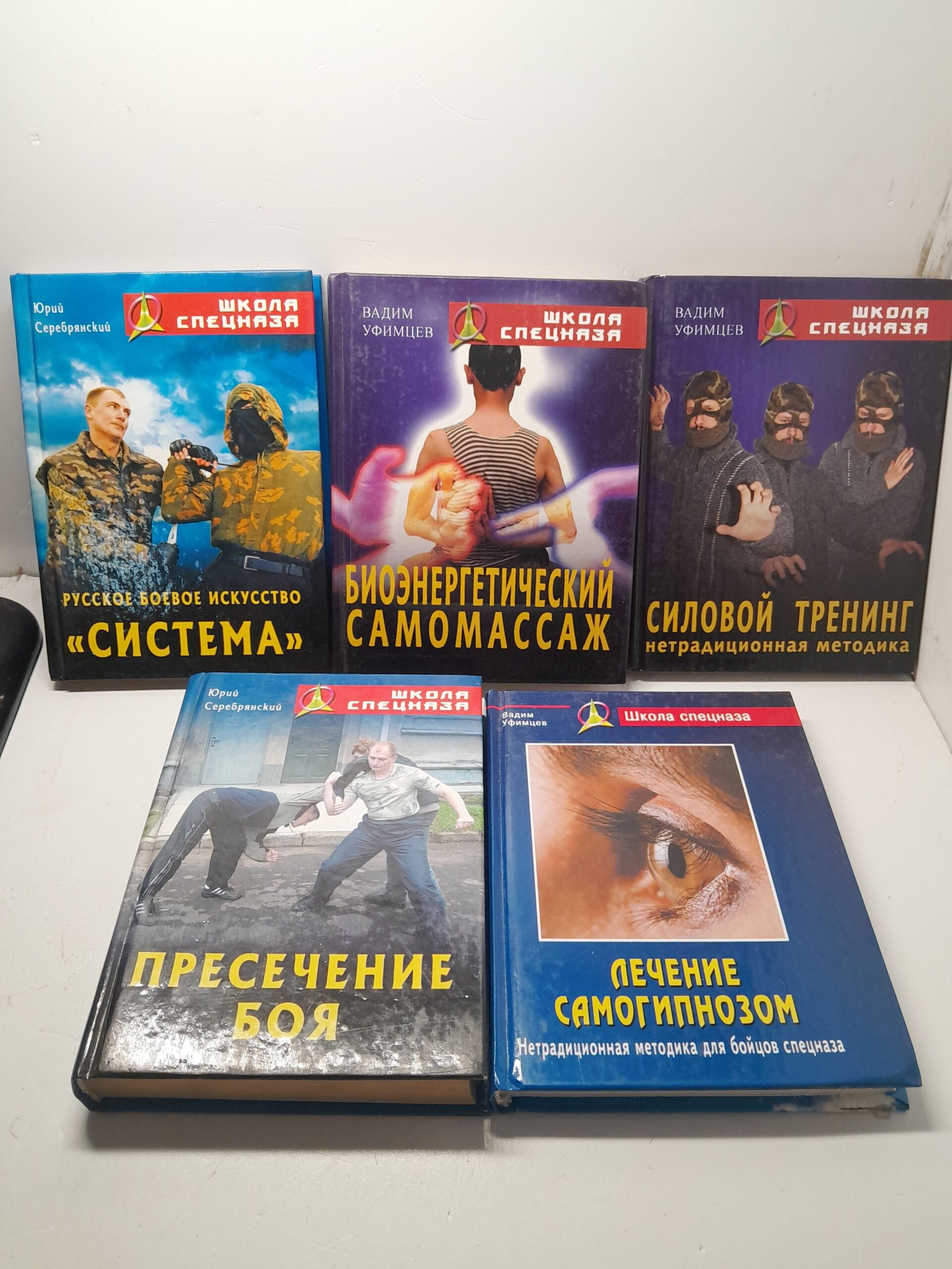Серия Школа спецназа ( Русское боевое искусство "Система". Биоэнергетический самомассаж. Силовой тренинг, нетрадиционная методика. Пресечение боя. Лечение самогипнозом.