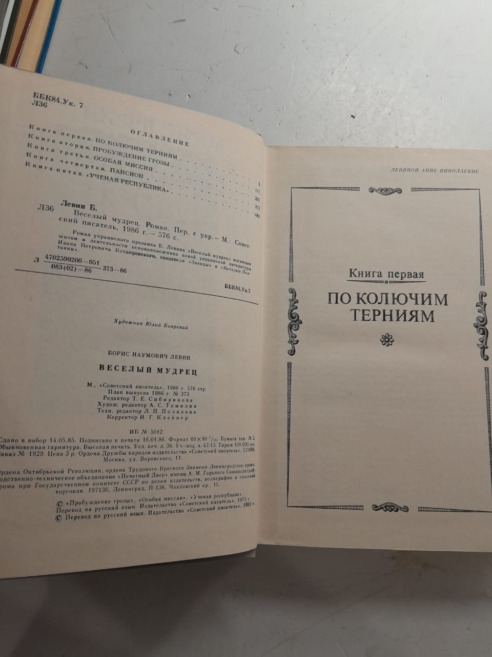 Весёлый мудрец / Борис Левин — изображение 3