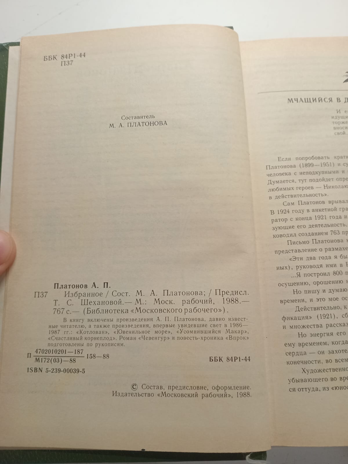 Избранное / Андрей Платонов — изображение 3
