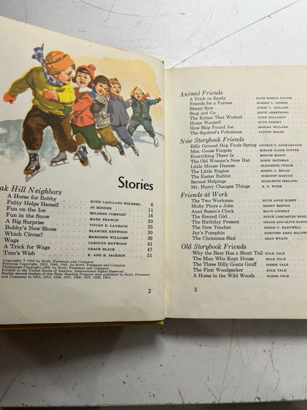 Ещё друзья и соседи Издание 1956 года Уильям С. Грей, Мэрион Монро, А. Стери Артли, Мэй Хилл Арбетнот / More Friends and Neighbors — изображение 4