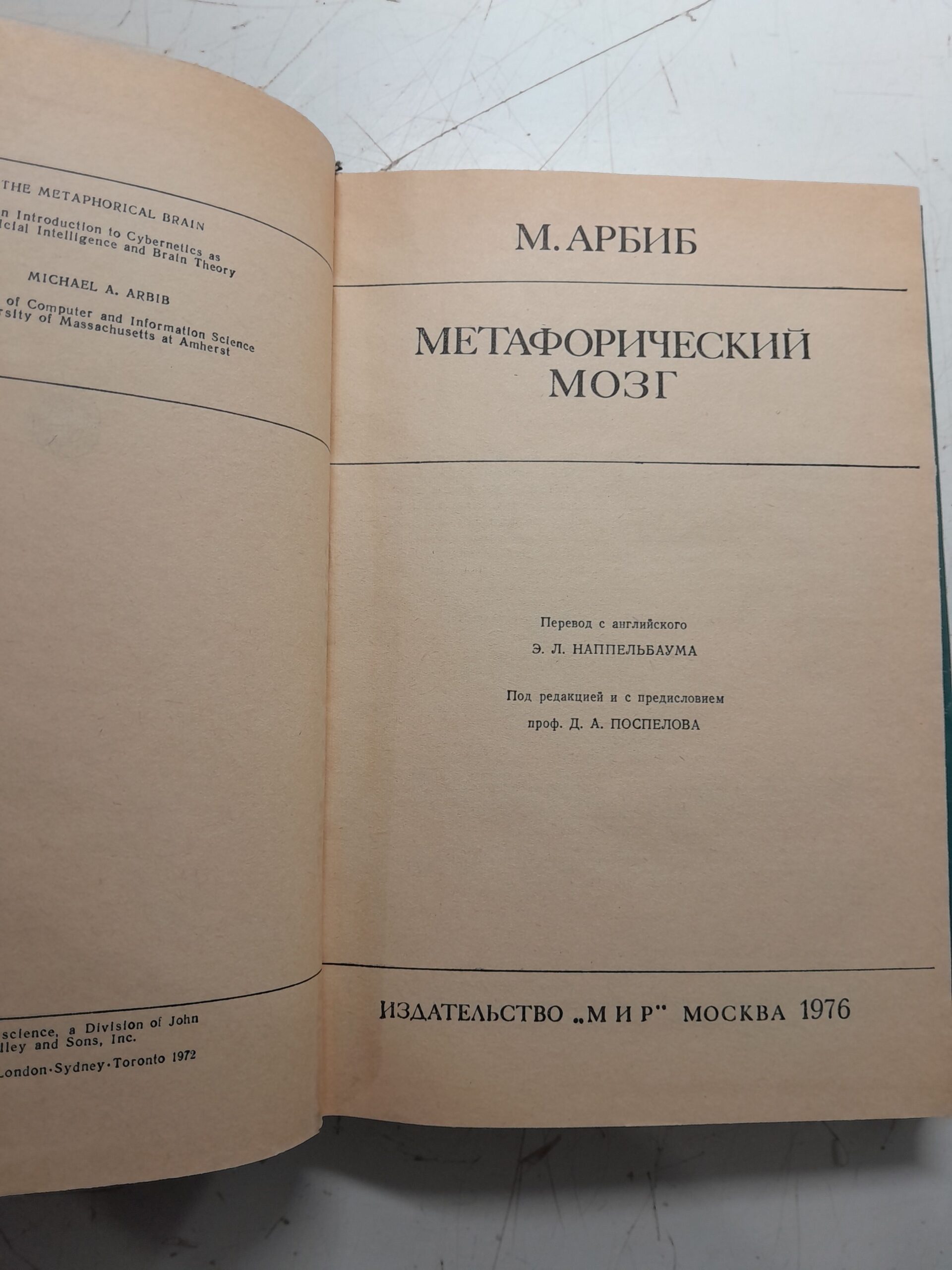 Метафорический мозг / М. Арбиб — изображение 3