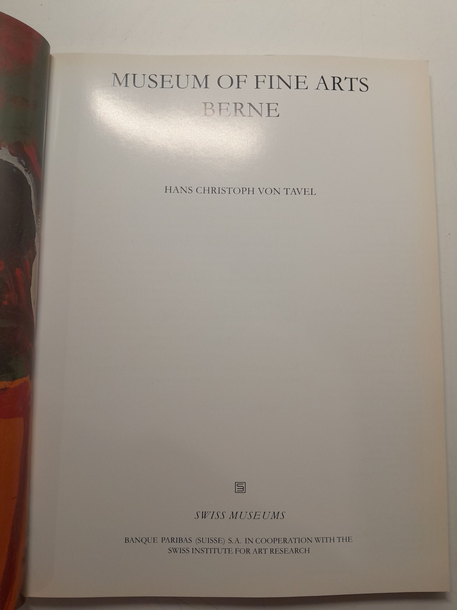 Музей изящных искусств Берна Ганс Кристоф фон Тавель / MUSEUM OF FINE ARTS BERNE HANS CHRISTOPH VON TAVEL — изображение 3
