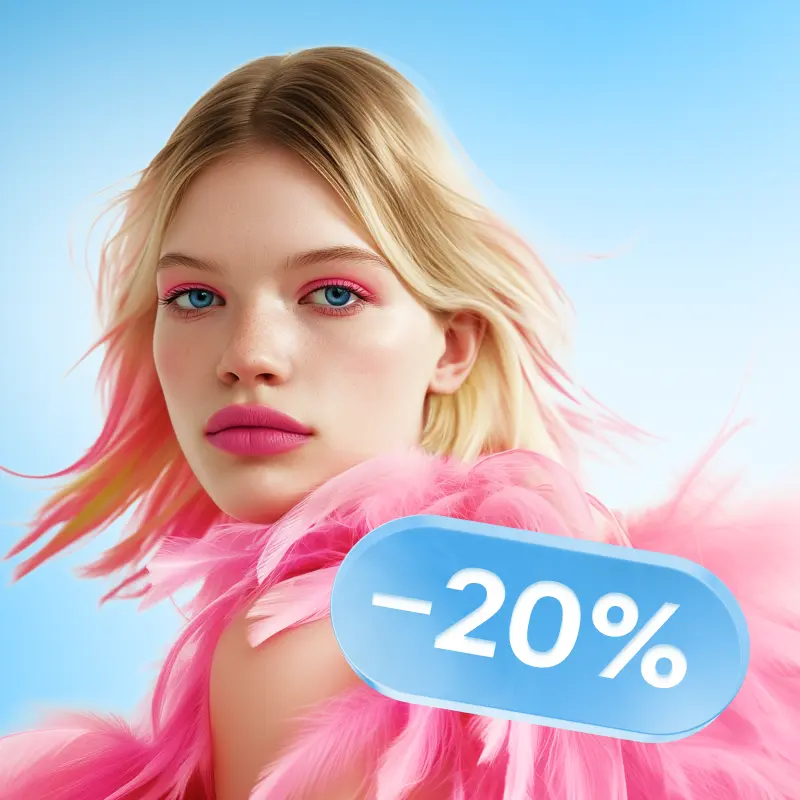 Скидка на товары для красоты