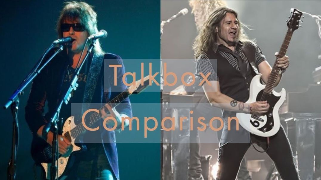 Richie Sambora&Phil X- Always, I&039;ll be there for you- solos comparison (Bon Jovi)