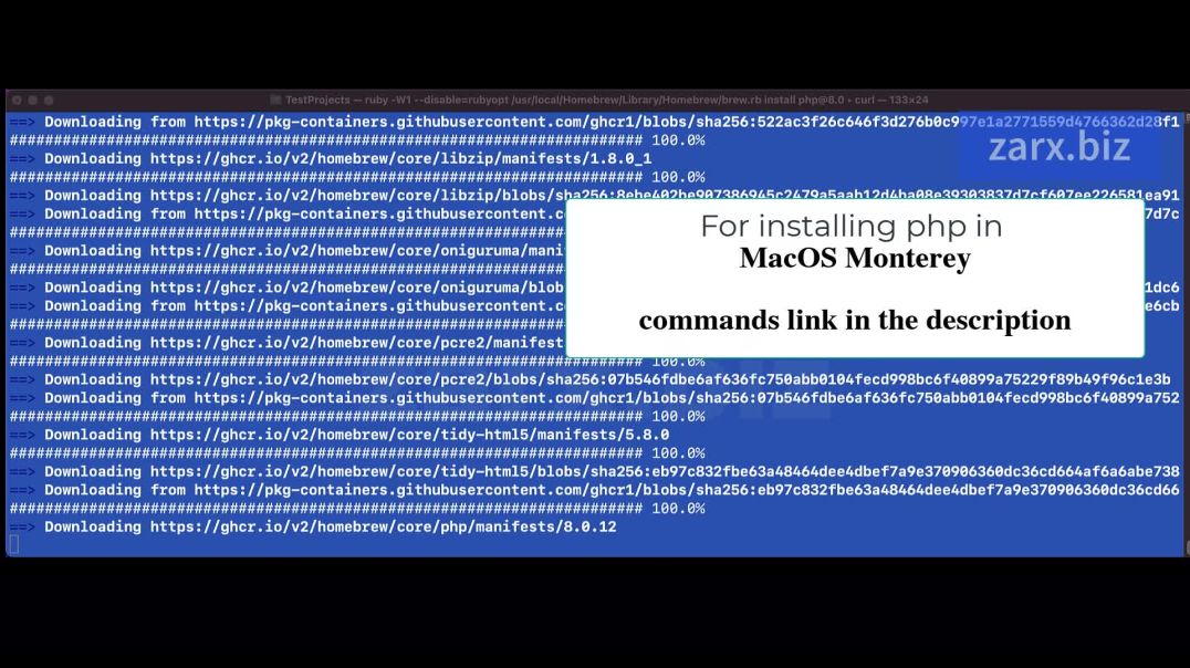 How To Install Php Macos Monterey [ 100% Working ]