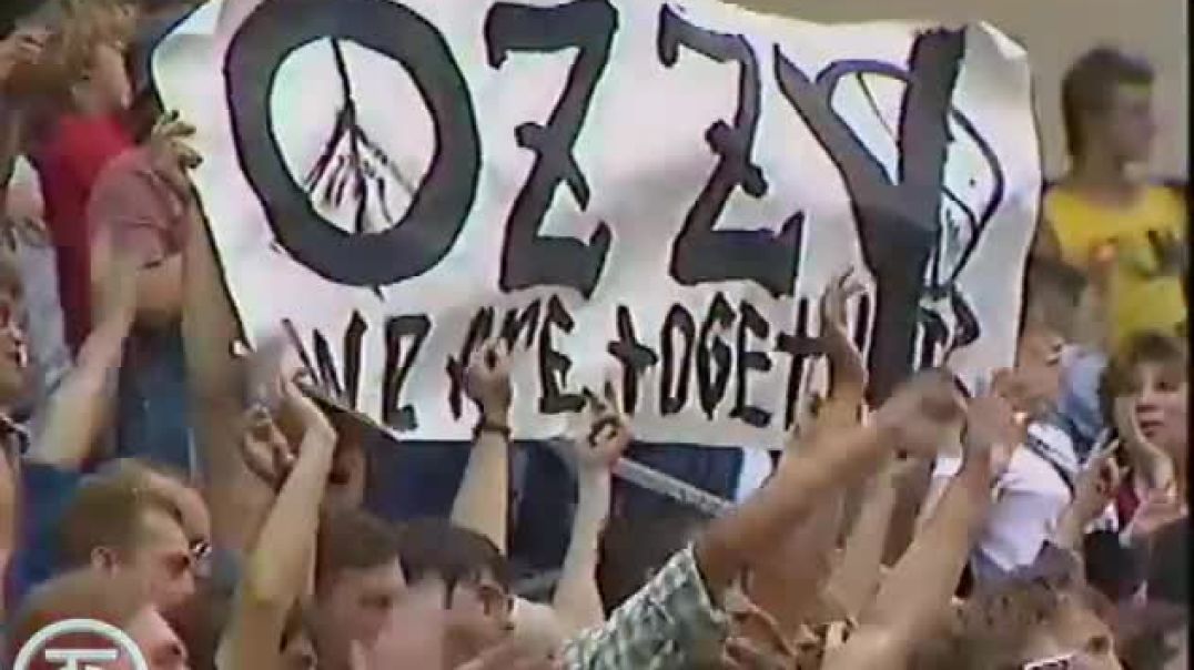 Оззи Осборн на Московском фестивале мира _ Ozzy Osbourne on Moscow World Peace Festival (1989)