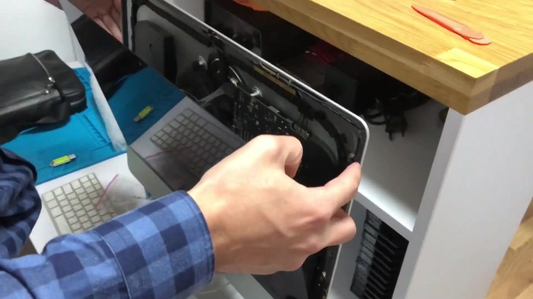 iMac 21,5 замена hdd на ssd