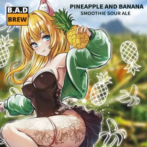 PINEAPPLE AND BANANA