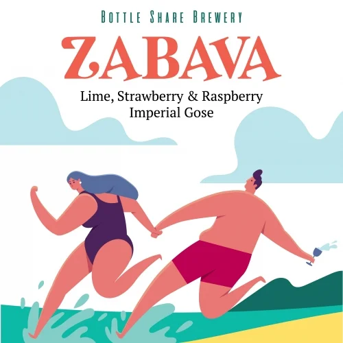 Zabava - Lime, Strawberry & Raspberry