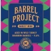 Barrel Project 2026 Barley Wine Aged In Wild Turkey Barrels