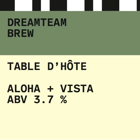 Table D’Hôte | Aloha + Vista