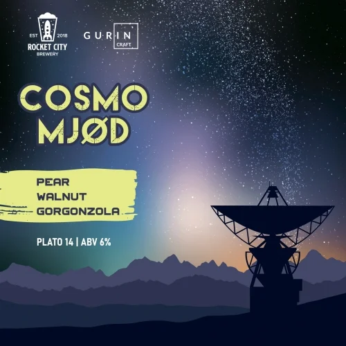 Cosmo Mjod Pear Walnut Gorgonzola
