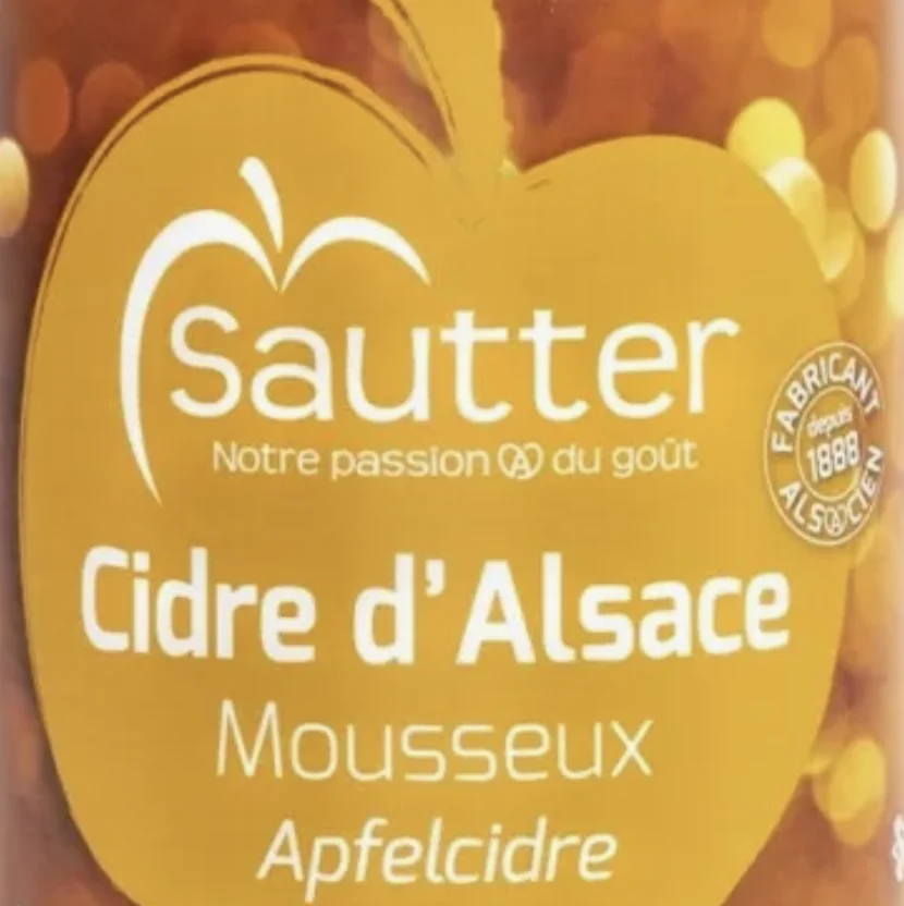 Cidre Mousseux D'Alsace