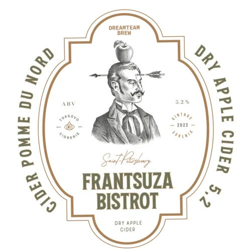 Pomme Du Nord. Vintage 2022. Collab. Frantsuza Bistrot