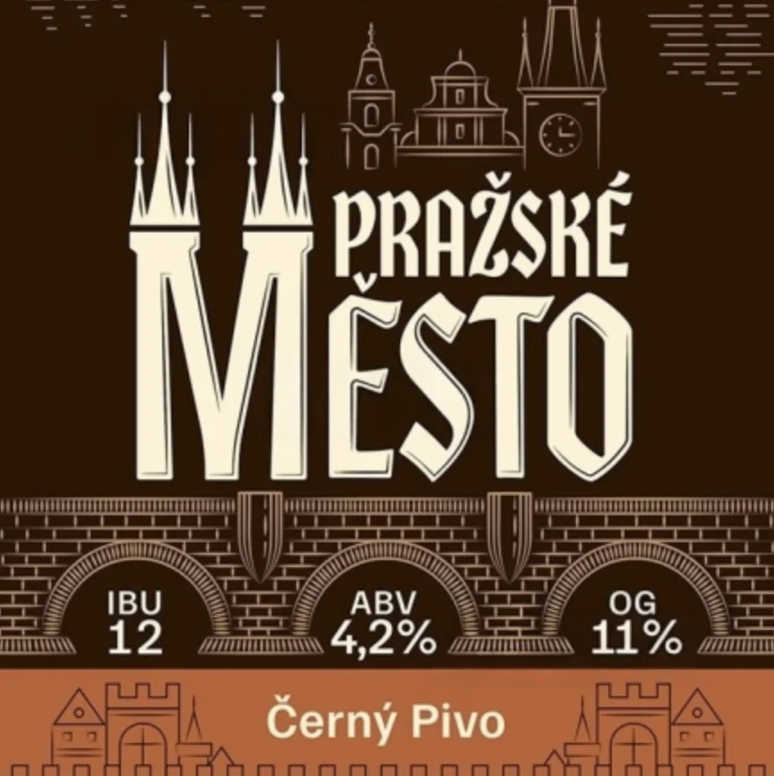 Prazske Mesto Cerny Pivo