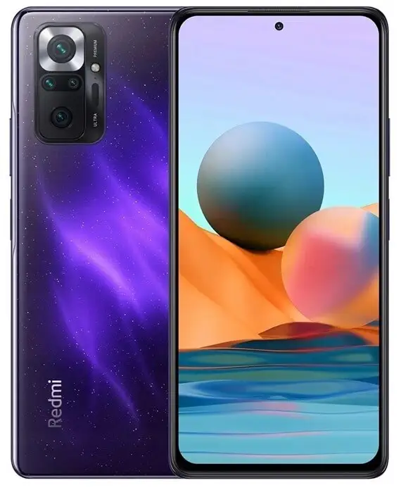 Xiaomi Redmi Note 10 Pro, фиолетовая туманность