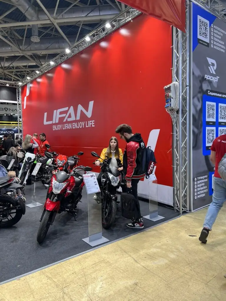 LIFAN представила новинки на «Мотовесне»